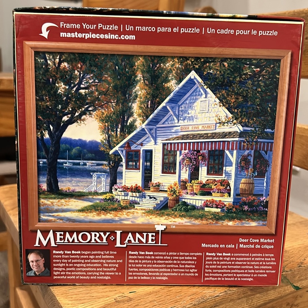 Master Pieces jigsaw puzzle Memory Lane 300 easy grip big pieces Deer Cove - Picture 3 of 8